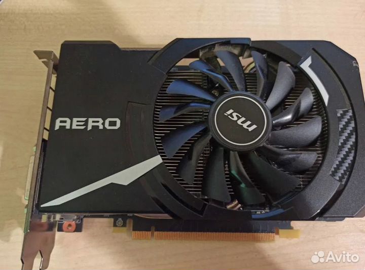 Видеокарта MSI GTX 1060 aero ITX 3G OC