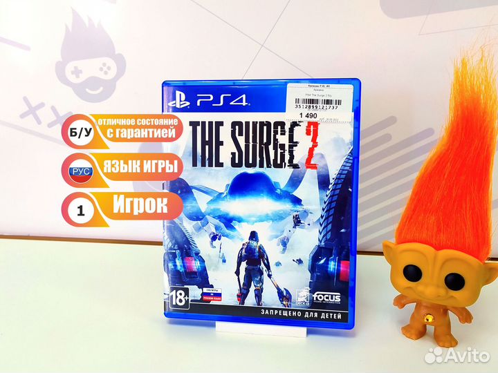 Диск для PS4 The Surge 2 б/у с гарантией