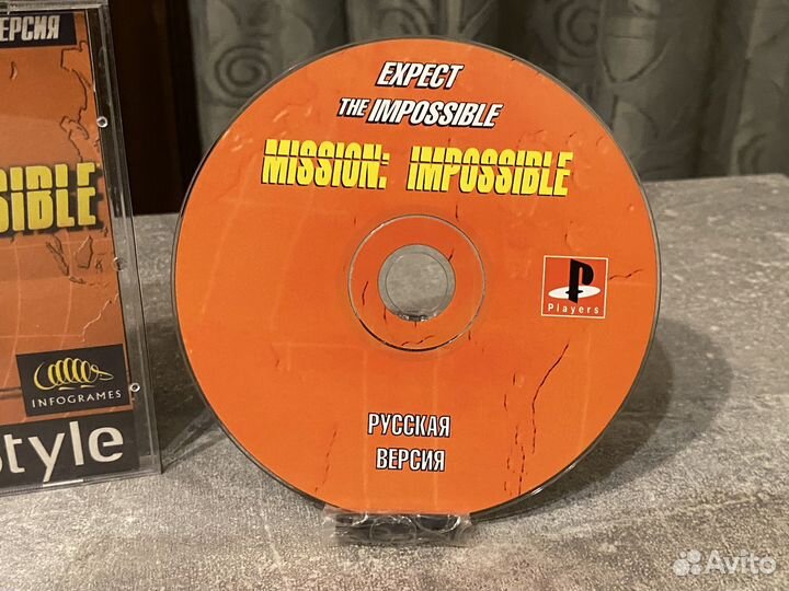 Mission Impossible PS1 штамповка