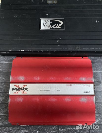 Усилитель 4 канальный kicx 47