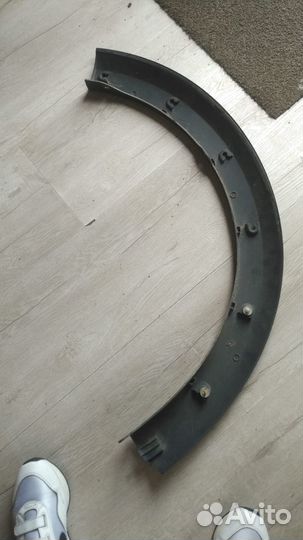 Накладка переднего крыла правого renault sandero
