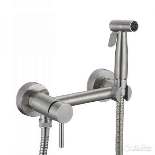 Гиг. душ со смесит. сатин D-Lin H180203