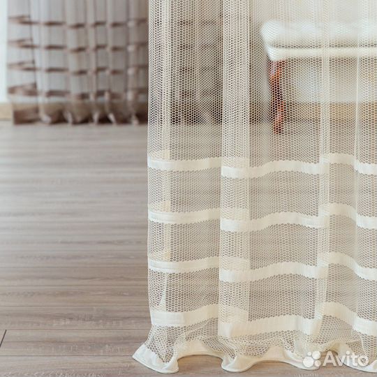 Тюль Фрида Айвори