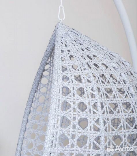 Подвесное кресло кокон капля ротанг