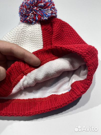 Шапка Nordski Knit Colour Red/Blue