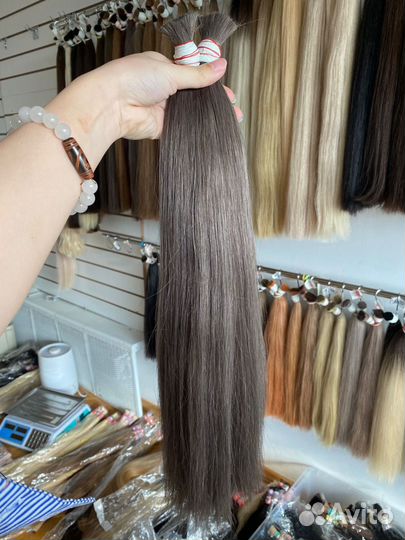 Наращивание натуральных волос, загущение волос