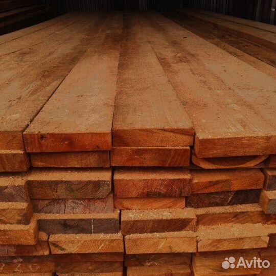Строганная лиственница: доски 45x130 мм, для стаби