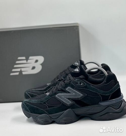 New Balance 9060 в черном цвете