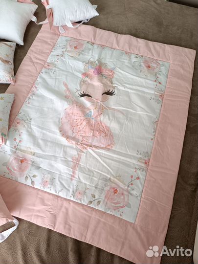 Бортики в детскую кроватку