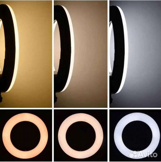 Лампа кольцевая 45см для съемки селфи для студии