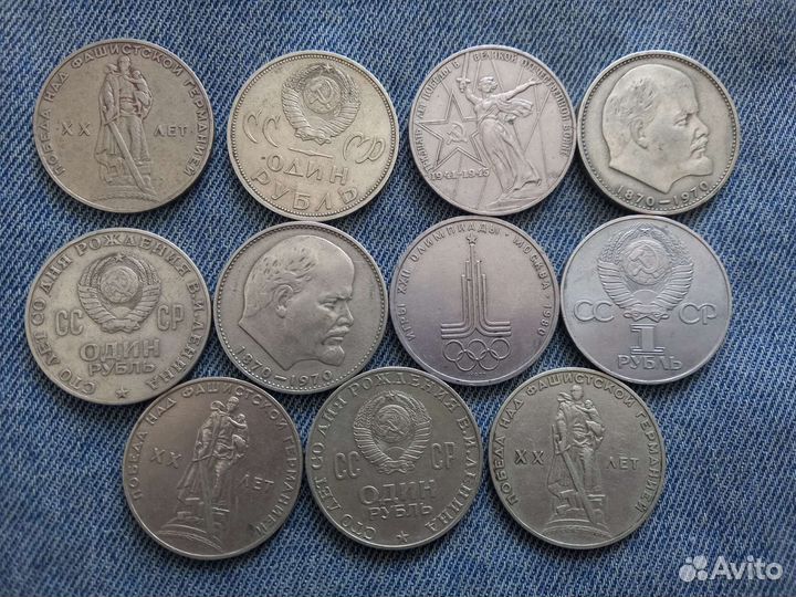 Юбилейные рубли СССР