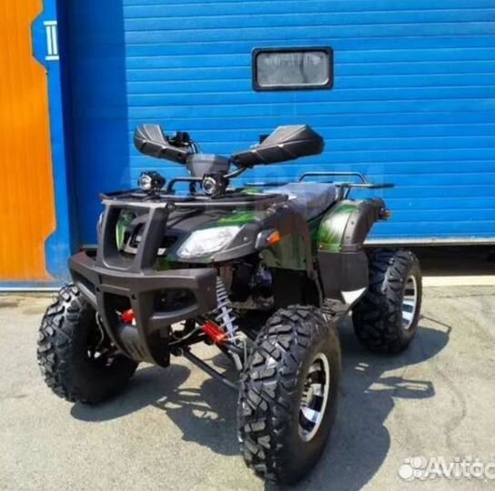 Квадроцикл Grizzly 200cc болотно-зеленый