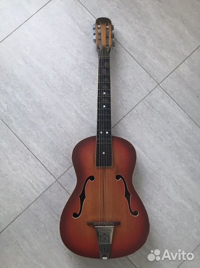 Гитара акустическая 7 струн львов (редкость)
