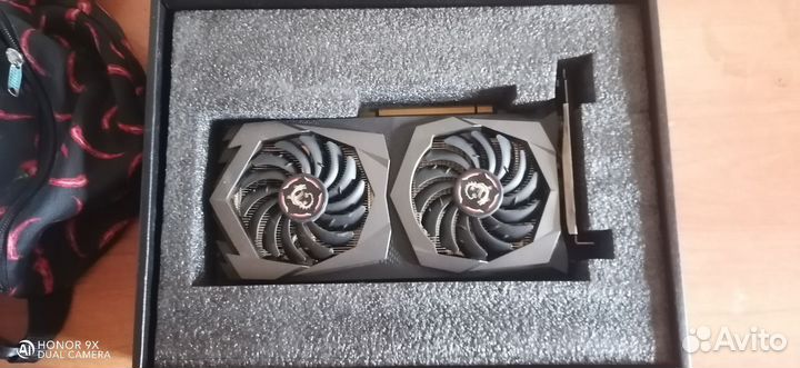 Видеокарта MSI Geforse gtx 1650 gaming x 4gb