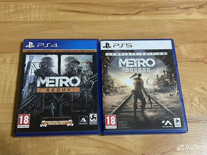 Metro PS5 (2033, last light, exodus)