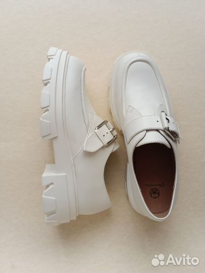 Полуботинки кожаные 37 Экoникa новые оригинал