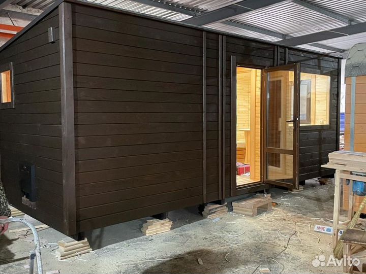 Отличная баня с парилкой и зоной отдых