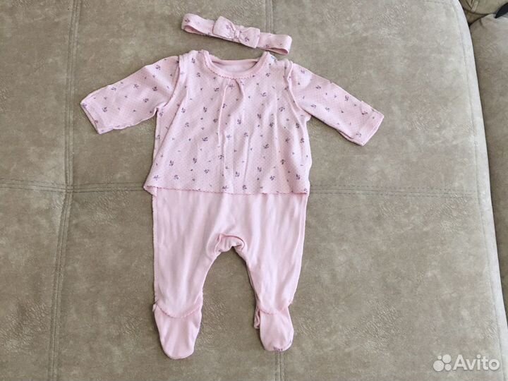 Вещи для девочки next 0-3 пакетом