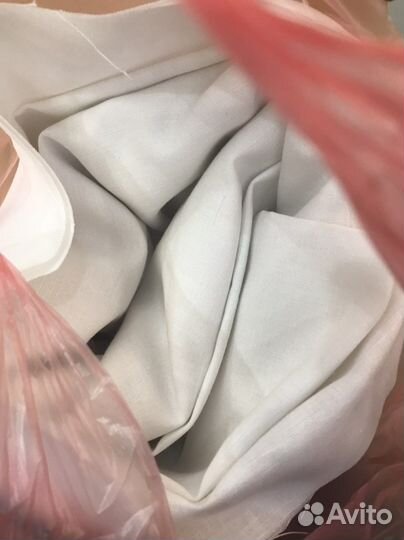 Ткань лен смесовый