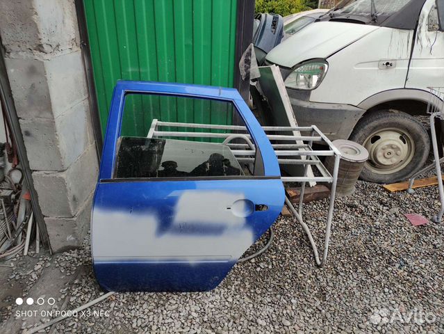 Дверь задняя левая kalina