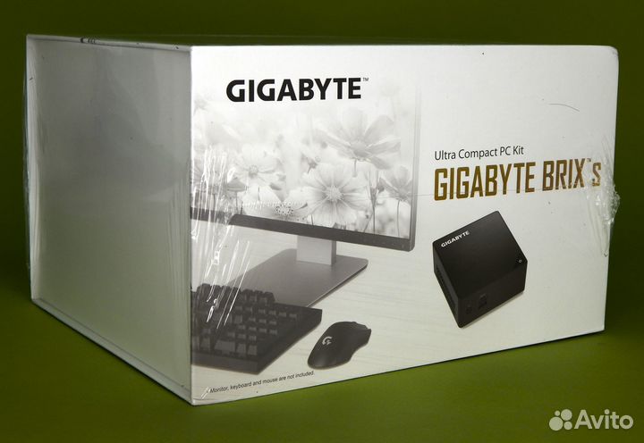 Intel NUC Gigabyte 4105 mini PC M.2 SSD и HDD 2.5
