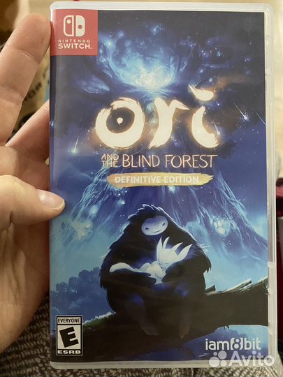 Ori and the blind forest nintendo switch катридж