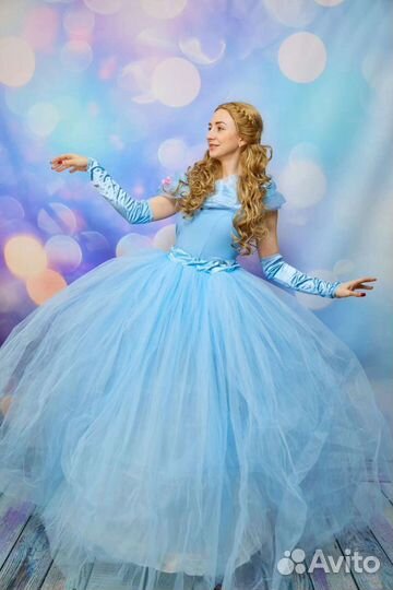 Прокат костюмов принцесс Рапунцель, Авроры, Золушк