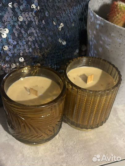 Свечи в стакане