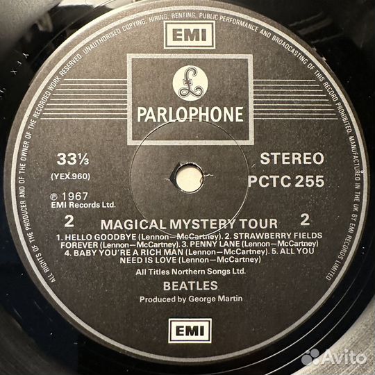 The Beatles – Magical Mystery Tour (Англия 1984г)