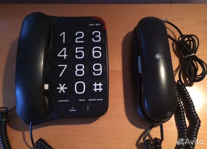 Телефоны проводные General Electric Atlinks,TeXet