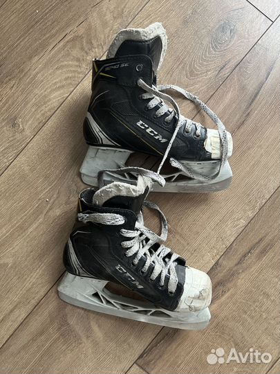 Коньки хоккейные ссм 35 размер