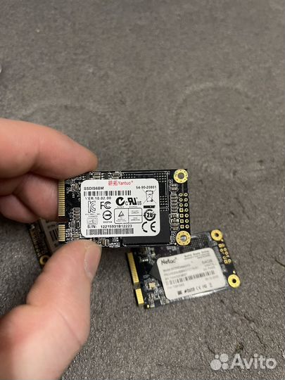 Msata ssd 64gb, бу