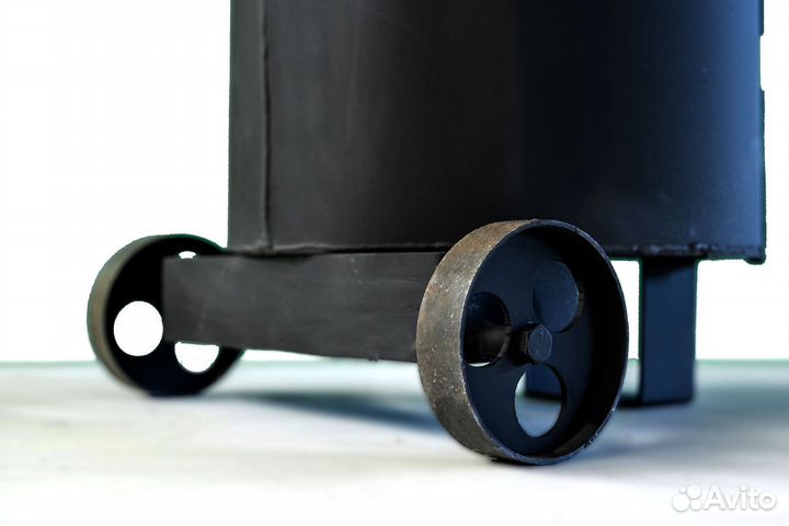 Печь для сжигания мусора Дымок-3 250 литров (4мм)