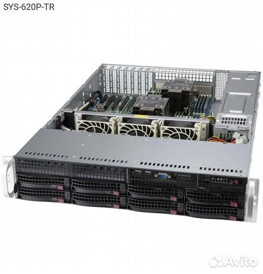 Серверная платформа Supermicro SuperServer 620P-TR