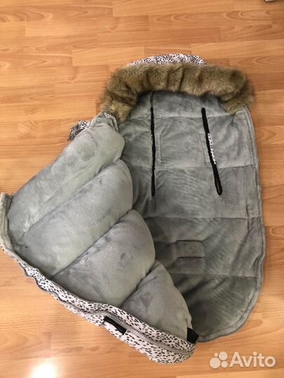 Зимний конверт в коляску elodie details