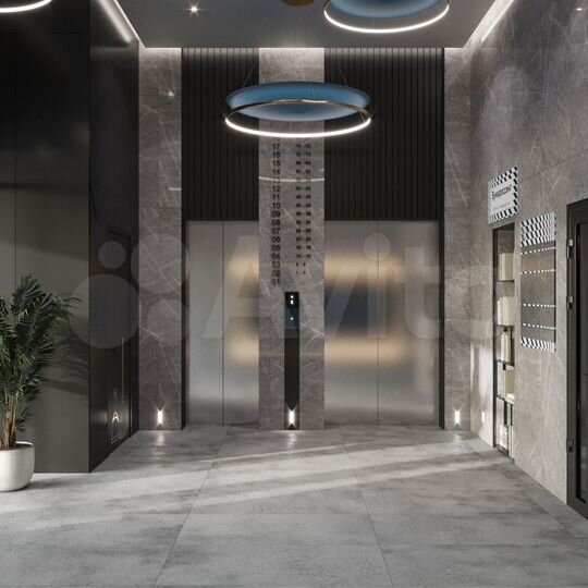 2-к. квартира, 64,5 м², 12/18 эт.