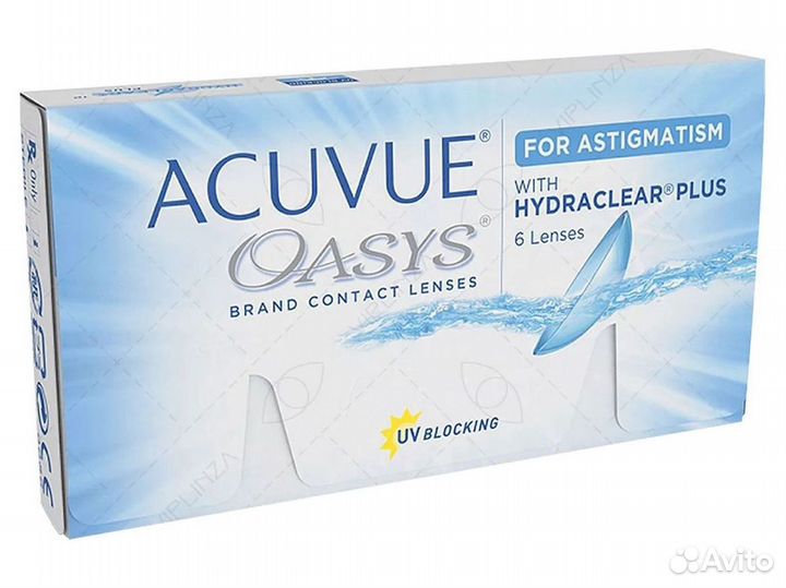 Линзы Acuvue Oasys астигматические доставка