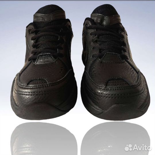 Кроссовки Nike AIR Monarch. Демисезонные. Кожаные