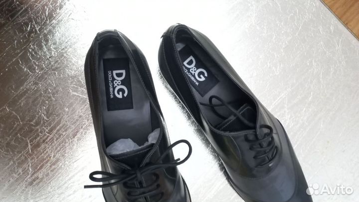 Dolce & Gabbana Туфли мужские 40 размер италия
