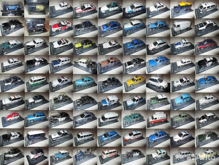 Деагостини модель авто Полиция Мира 1-43