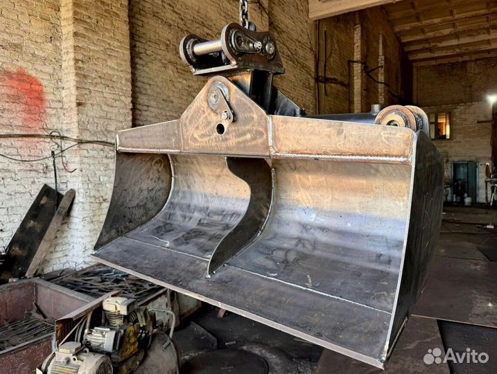 Ковш планировочный поворотный на мини-экскаватор