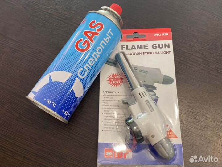 Газовый баллон для туристических плит