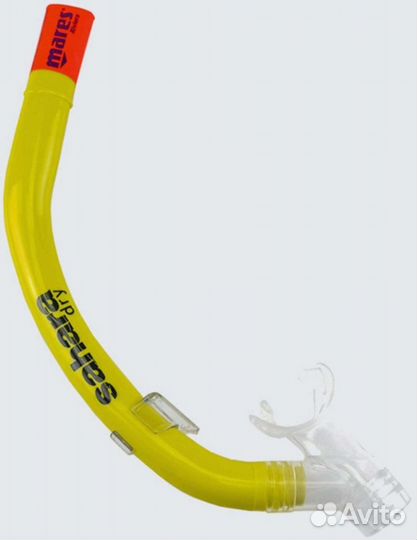 Трубка для ныряния Mares Sahara Dry проф новая