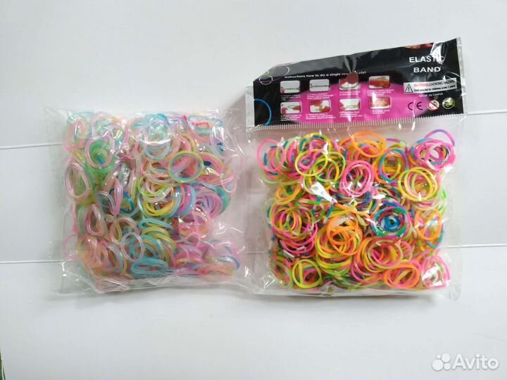 Набор для плетения из резинок, для волос