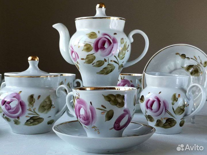 Чайный сервиз СССР барановка