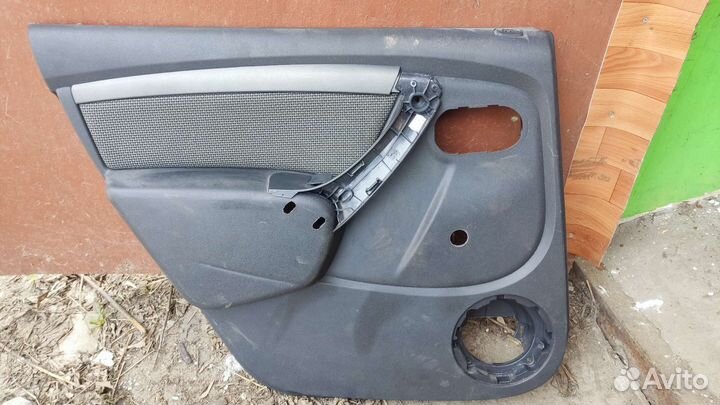 Карта двери Renault Duster 1е поколение