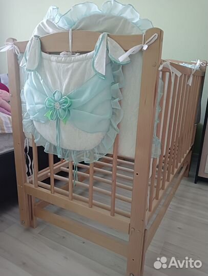 Бортики в кроватку