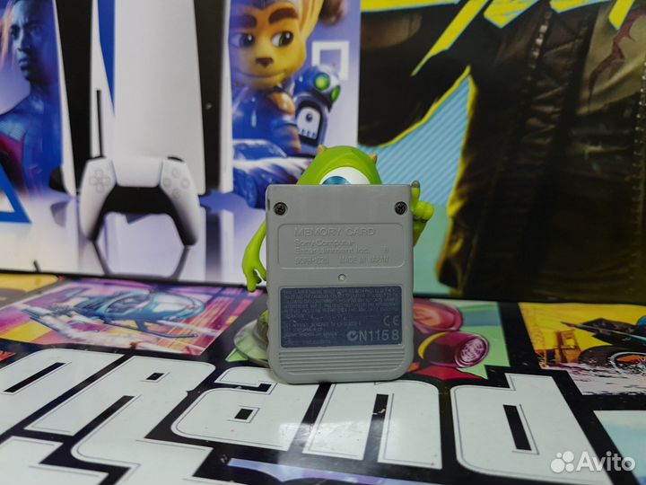 Карта Памяти Ps1 Original Gray