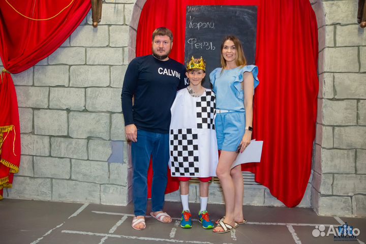 Детский день рождения в настоящем замке Камелот