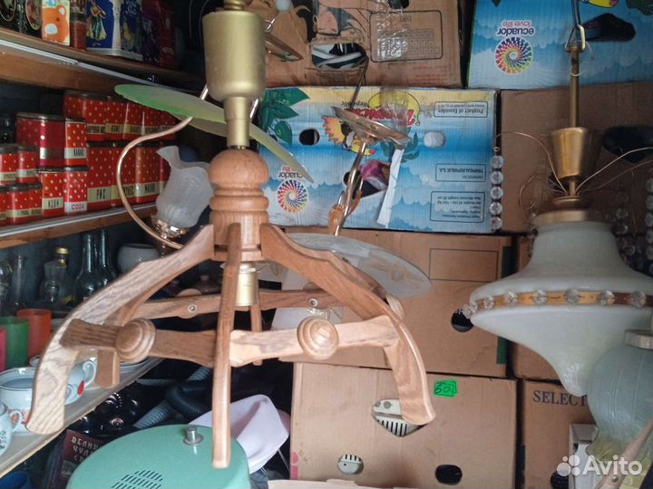 Люстры светильники лампы СССР и современные